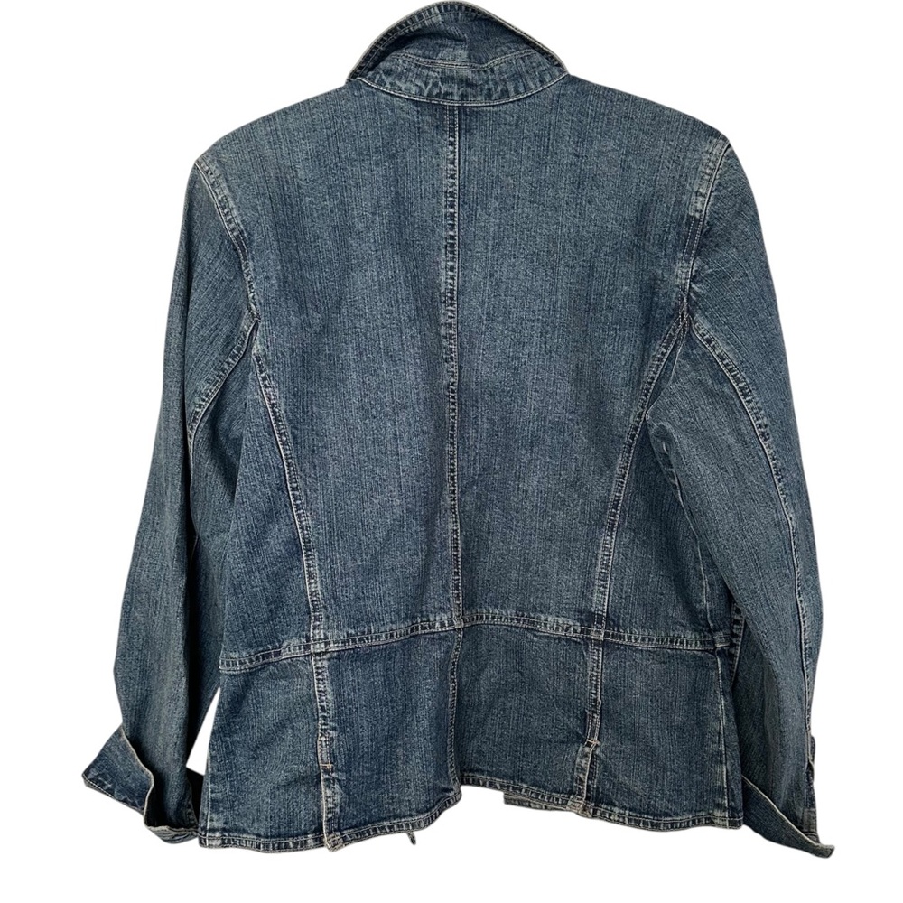 CONTRAST JEANS Denim Jacket 11 - Picture 2 of 6